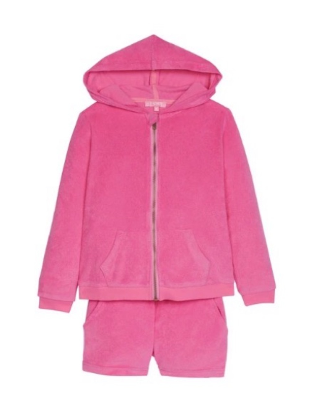 Bisby Kids Matching Hoodie & Shorts Set